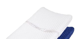 TILLYOU Minky Dot Changing Pad Covers