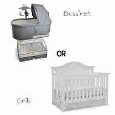 Bassinets vs. cribs