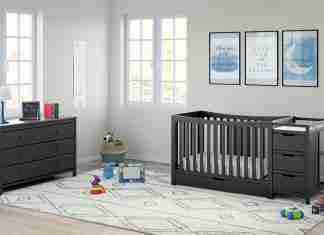 GRACO Remi 4-in-1 Convertible Baby Crib 