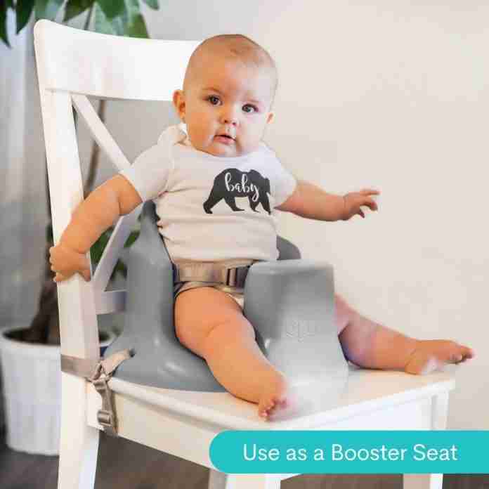 Upseat Baby Chair Booster Seat with Tray Developed with Physical Therapists