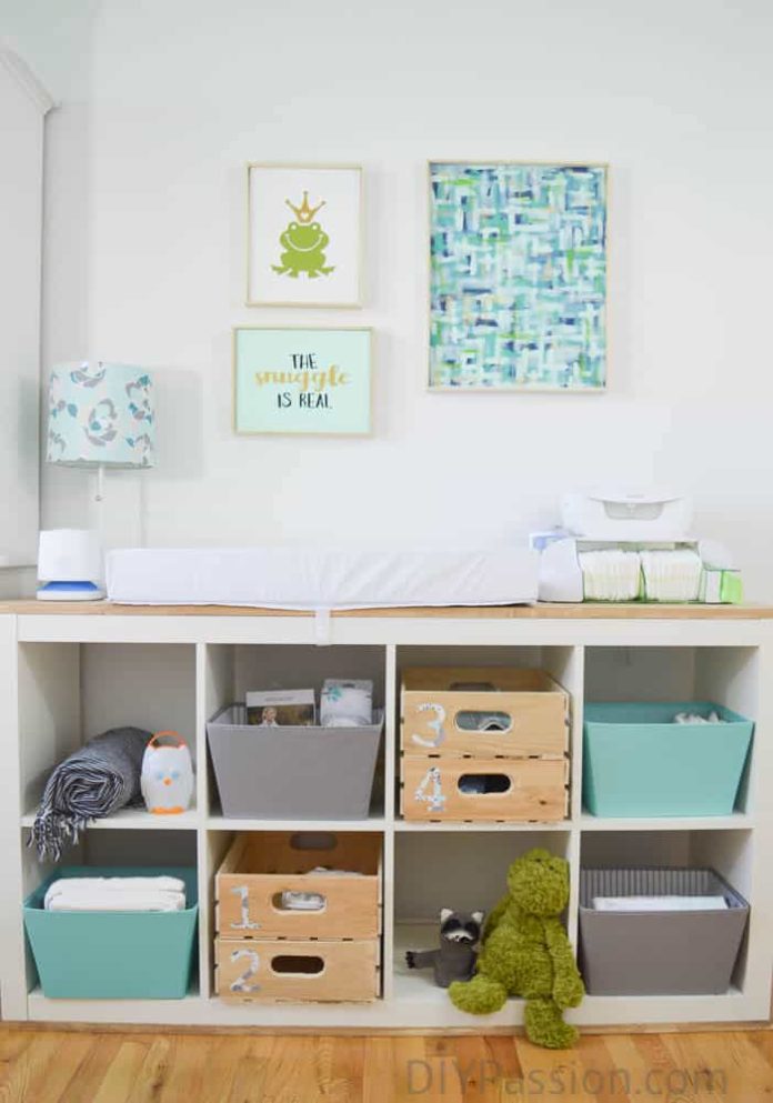 are there any changing tables that can attach to the crib so i dont have to buy separate furniture 4