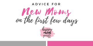what advice to give first time moms 4