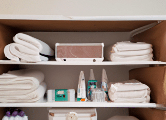 what are the benefits of a changing table with storage shelves