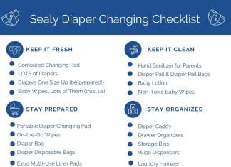 what are the safety features to look for in a changing table 3