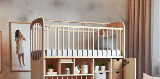 how can a crib be modified into storage or cabinetry 1