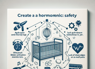 what safety rules apply to hanging toys or decorations from a crib 1