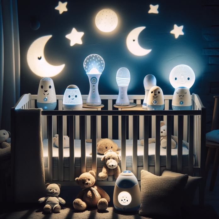 what types of crib soothers and projectors help baby sleep 2