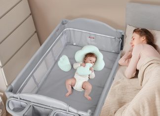 mmbaby 5 in 1 pack and play portable crib review