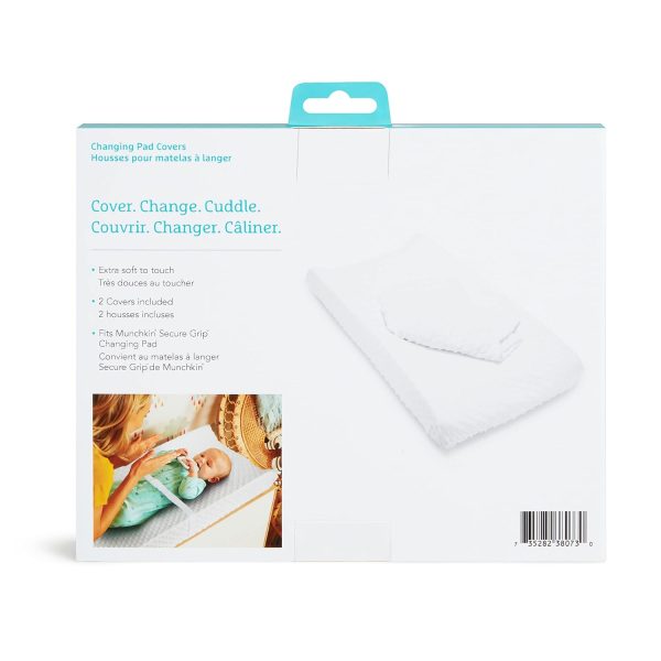 Munchkin® Secure Grip™ Contoured Baby Diaper Changing Pad for Dresser, Waterproof, 16 x 31