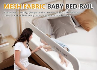 foldable toddler bed rails kids guard bumper for crib safe bed side rail for twin queen king full size beds 32inch 3