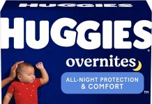 huggies overnites size 6 overnight diapers 35 lbs 84 ct 2 packs of 42 packaging may vary 3