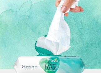 pampers aqua pure sensitive baby wipes 672 count 99 water hypoallergenic unscented 3