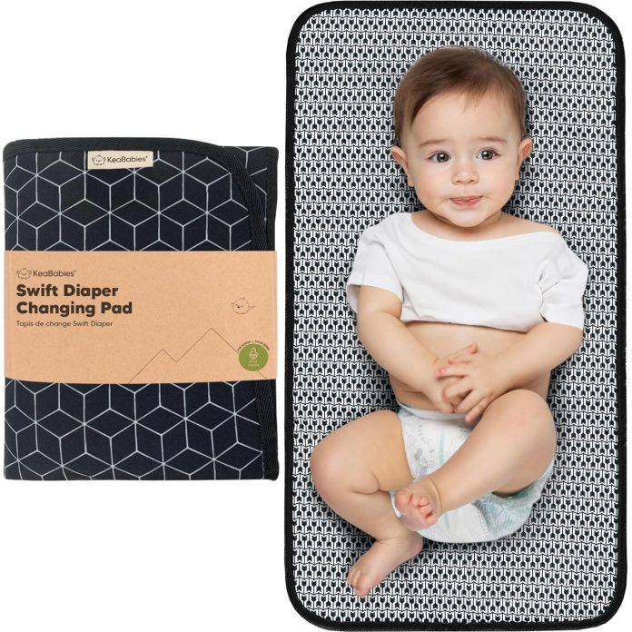 portable diaper changing pad waterproof foldable baby changing mat travel diaper change mat lightweight changing pads fo