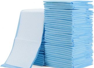 rocinha 100 pack disposable changing pads baby disposable underpads waterproof diaper changing pad breathable underpads