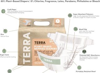 Terra Size 4 Diapers review