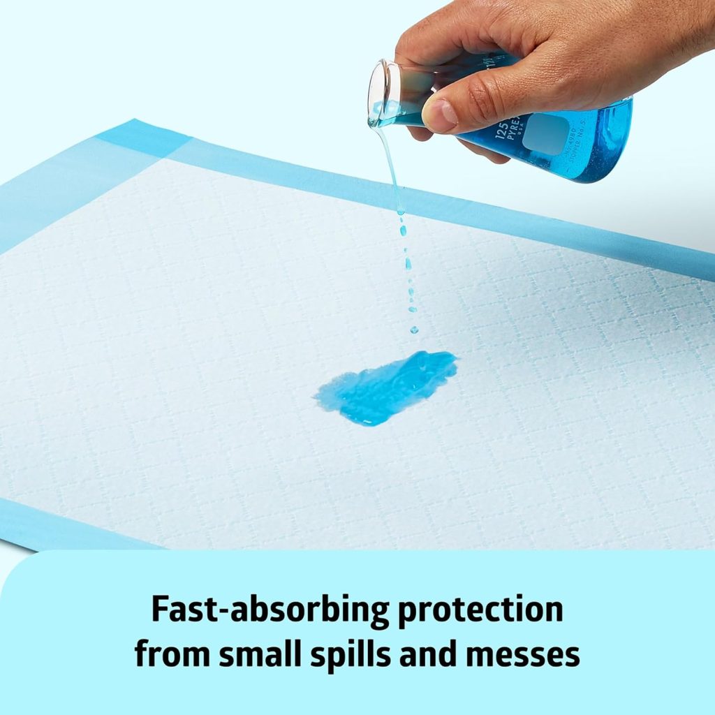 Medline Light Absorbency Underpad, 17 x 24, 100 Count, Disposable Chucks, Bed, Furniture Surface Protection, For Kids, Adults, Elderly, Puppy Pad, Changing Pad, Incontinence Pee Pad Medline Light Absorbency Underpad, 17 x 24, 100 Count, Disposable Chucks, Bed, Furniture Surface Protection, For Kids, Adults, Elderly, Puppy Pad, Changing Pad, Incontinence Pee Pad