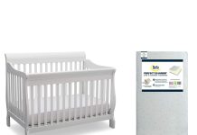 Delta Children Canton 4-in-1 Convertible Crib, Black review