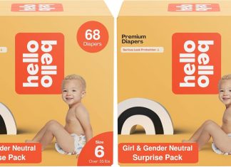 Hello Bello Premium Diapers Size 5 Surprise Pack review