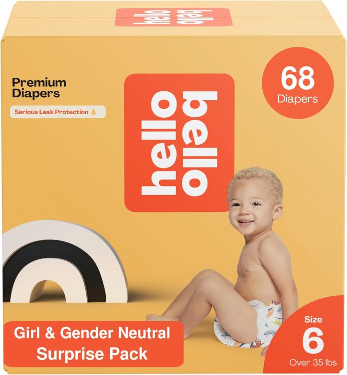 hello-bello-premium-diapers-size-1-8-12-lbs-surprise-pack-for-boys-128-count-hypoallergenic-with-soft-cloth-like-feel-as-1