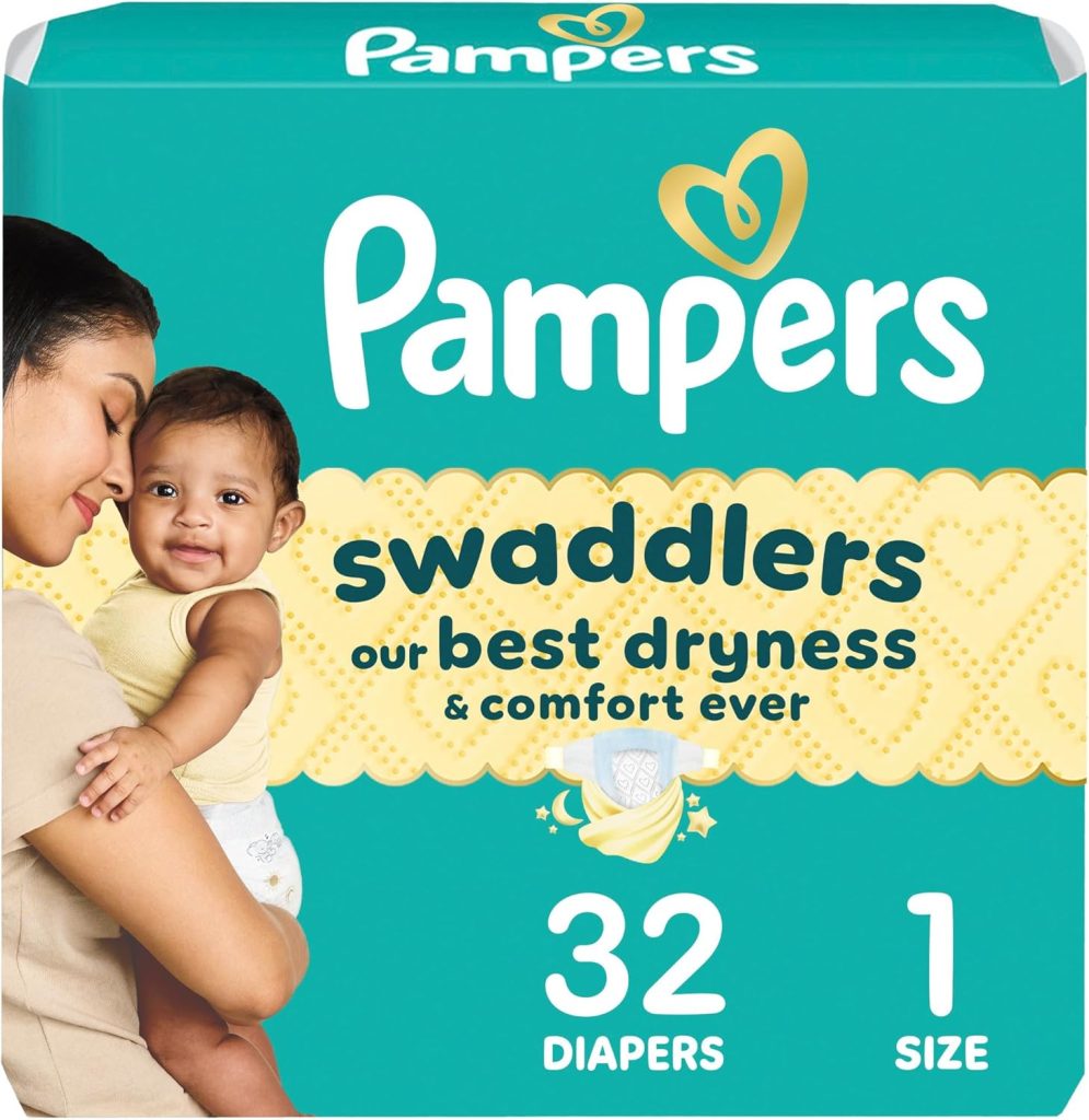 Pampers Baby Diapers - Swaddlers - Size P1, 27 Count, Ultra Absorbent Disposable Preemie Diaper Pampers Baby Diapers - Swaddlers - Size P1, 27 Count, Ultra Absorbent Disposable Preemie Diaper