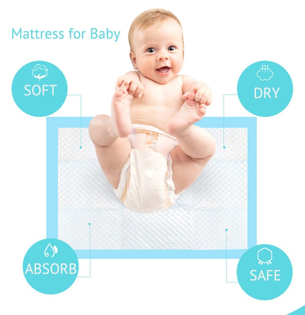 Baby Disposable Underpad 100 Count Incontinence Changing Pad Baby Diapers Newborn Pads Soft Breathable Waterproof Leak Proof Quick Absorb 13X18 Inch Baby Disposable Underpad 100 Count Incontinence Changing Pad Baby Diapers Newborn Pads Soft Breathable Waterproof Leak Proof Quick Absorb 13X18 Inch