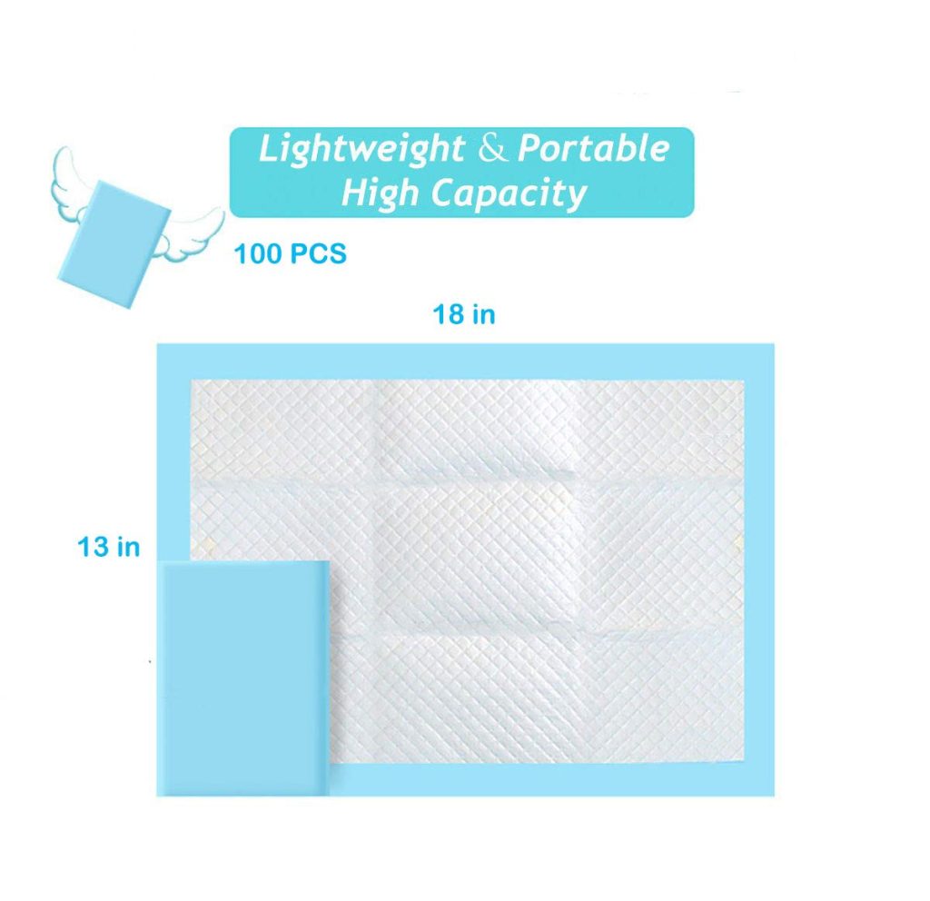 Baby Disposable Underpad 100 Count Incontinence Changing Pad Baby Diapers Newborn Pads Soft Breathable Waterproof Leak Proof Quick Absorb 13X18 Inch Baby Disposable Underpad 100 Count Incontinence Changing Pad Baby Diapers Newborn Pads Soft Breathable Waterproof Leak Proof Quick Absorb 13X18 Inch