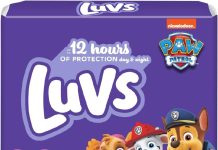 Luvs Diapers Size 6 Paw Patrol review