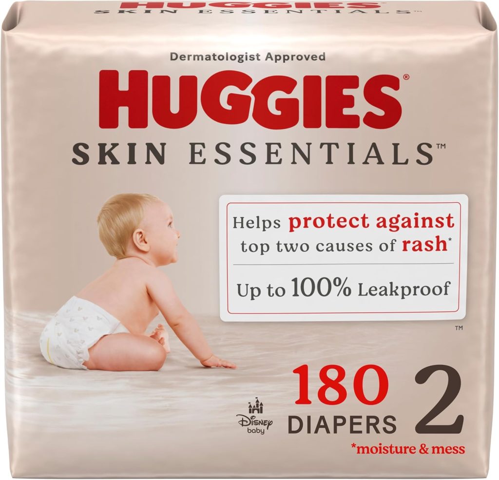 Huggies Size Diapers, Skin Essentials Baby Diapers, Size (12-18 lbs), Count, Packaging May Vary Huggies Size Diapers, Skin Essentials Baby Diapers, Size (12-18 lbs), Count, Packaging May Vary
