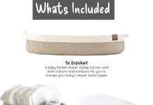 Premium Baby Changing Basket – Diaper Changing Basket for Newborns