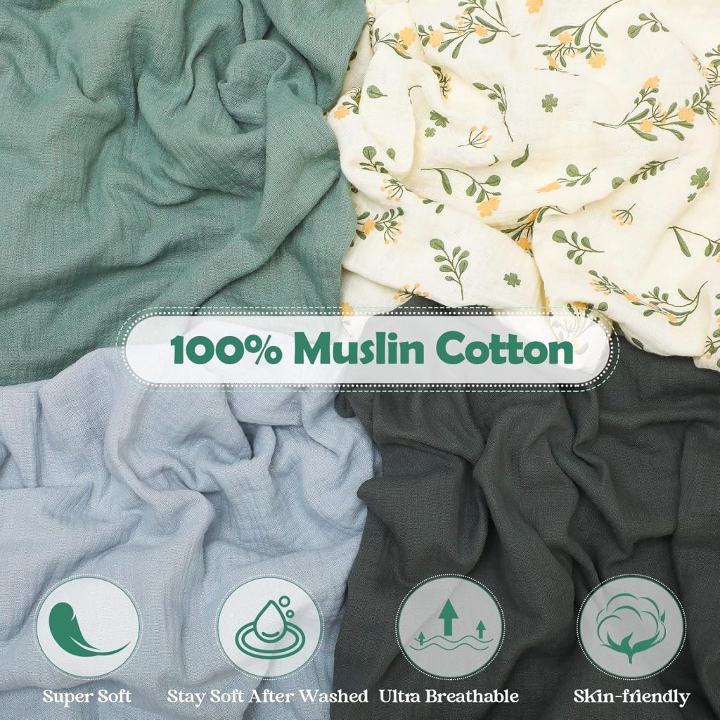 Shappy Pcs Changing Pad Cover for Baby x Inch 100% Muslin Cotton Changing Pad Sheet Breathable Fitted Changing Table Diaper Pad Cover(Lively Color, Leaves) Shappy Pcs Changing Pad Cover for Baby x Inch 100% Muslin Cotton Changing Pad Sheet Breathable Fitted Changing Table Diaper Pad Cover(Lively Color, Leaves)