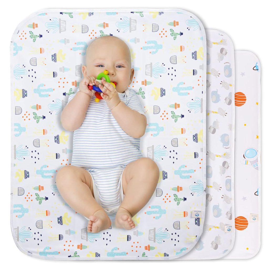 Baby Portable Changing Pad Waterproof Diaper Changing Mat Travel Pack Washable Mattress Pad Reusable Under Pads Changing Pad Liners x 27.5 Baby Portable Changing Pad Waterproof Diaper Changing Mat Travel Pack Washable Mattress Pad Reusable Under Pads Changing Pad Liners x 27.5