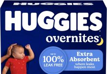 Huggies Size 3 Overnites Baby Diapers Review: Sleep Better