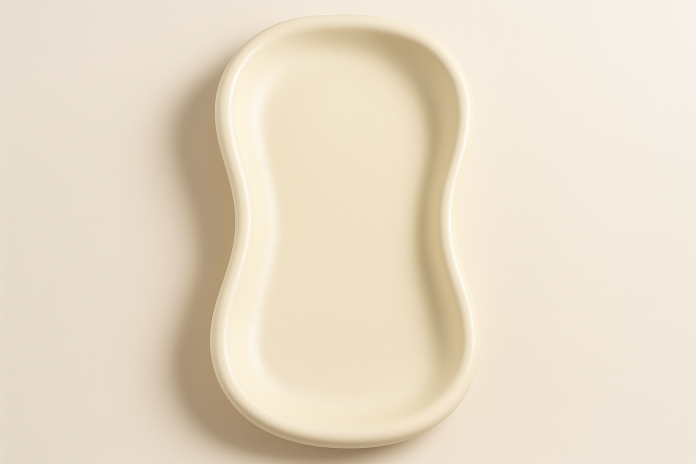 keekaroo-peanut-changer-baby-vanilla-the-original-easy-to-clean-changing-pad-and-the-only-shell-over-foam-fully-water-repellant-wipeable-diaper-pad-wipe-clean-changing-pad