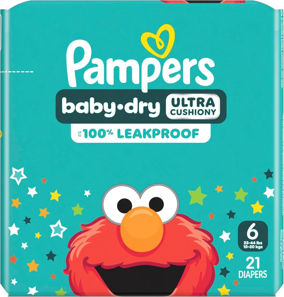 Pampers Diapers - Baby Dry - Size 6, Count, Absorbent Disposable Infant Diaper (Packaging May Vary) Pampers Diapers - Baby Dry - Size 6, Count, Absorbent Disposable Infant Diaper (Packaging May Vary)