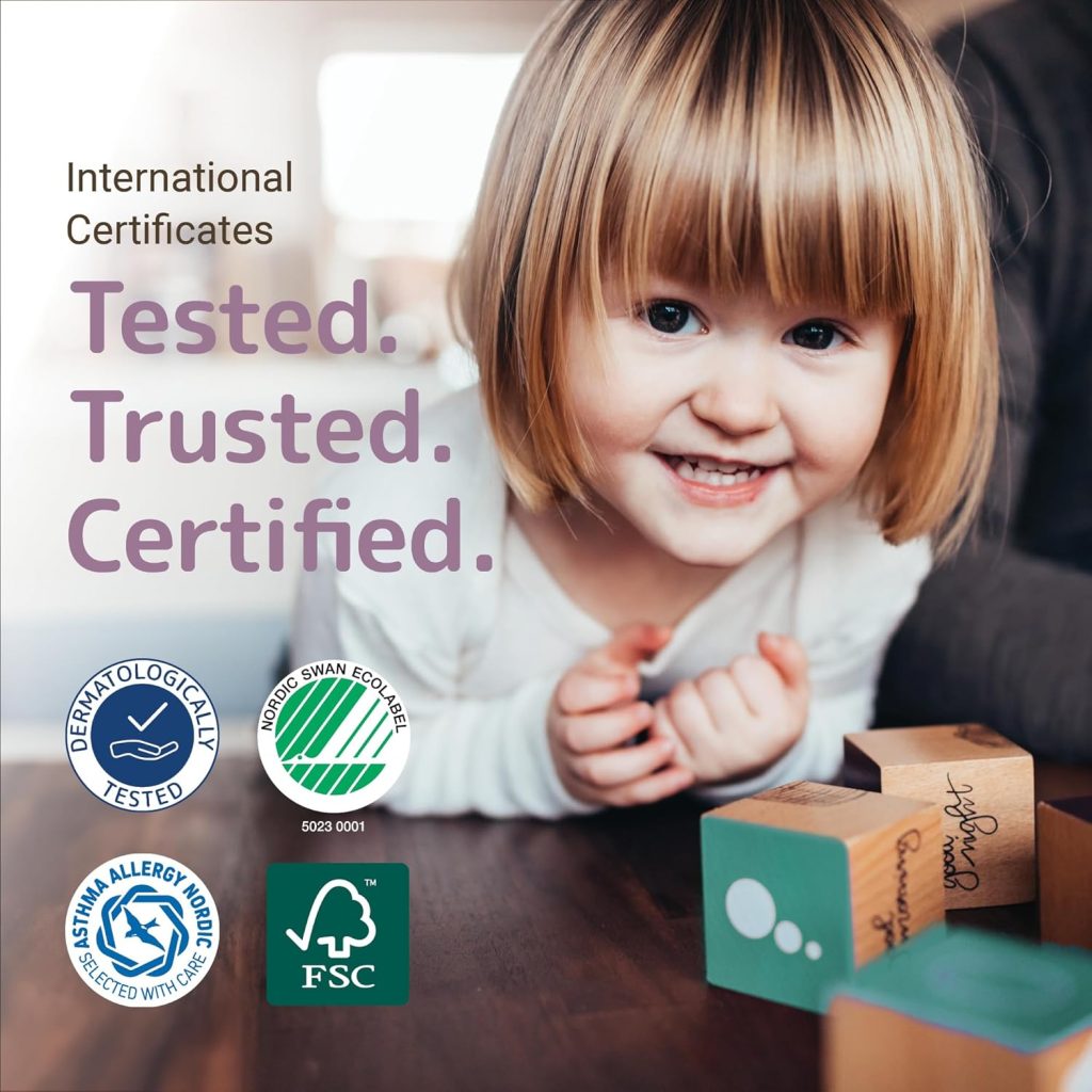 Bambo Nature Hypoallergenic Baby Diapers, Eco-Labelled Sustainable Diapers, Enhanced Leakage Protection, Totally Chlorine-free, Skin Friendly, and Super Absorbent - Size (144 Count) Bambo Nature Hypoallergenic Baby Diapers, Eco-Labelled Sustainable Diapers, Enhanced Leakage Protection, Totally Chlorine-free, Skin Friendly, and Super Absorbent - Size (144 Count)