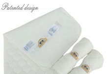 BlueSnail Quilted Thicker Waterproof Changing Pad Liners,3 Count(Snow White 13” x 27”)