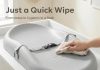 Mallify Baby Changing Pad with Waterproof and Non-Toxic Surface, Changing Table Pad with Adjustable Safety Belt, Wipe-Clean & Portable Changing Pad for Dresser(Grey) Main |
