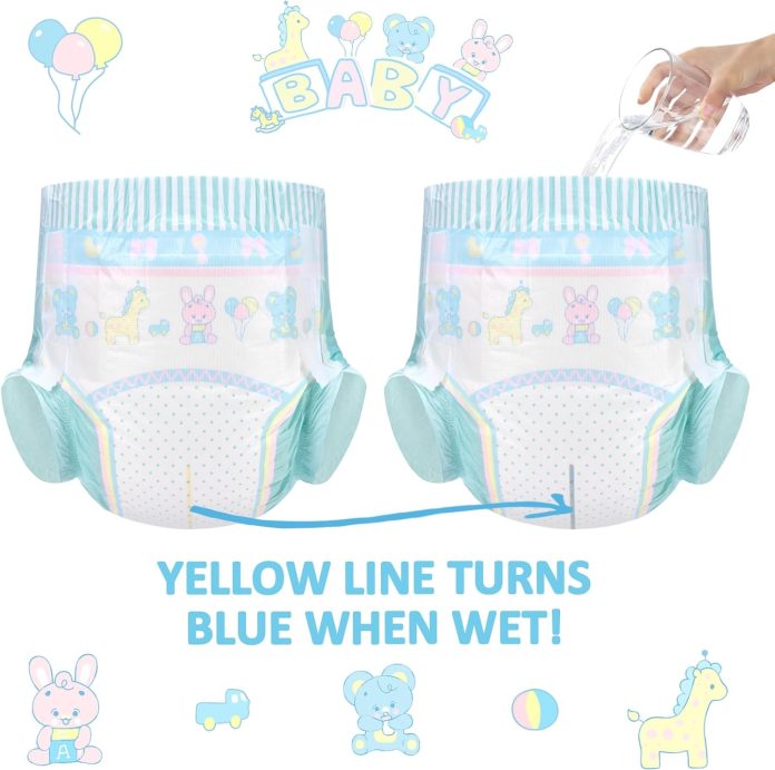 Littleforbig Adjustable Hook-and-Loop Fastener Closure Adult Printed Cloth Back Diaper Pieces - Baby Parade (Medium 28"-38") review Littleforbig Adjustable Hook-and-Loop Fastener Closure Adult Printed Cloth Back Diaper Pieces - Baby Parade (Medium 28"-38") review