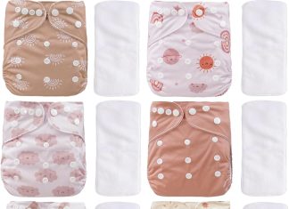 12 Set Reusable Adjustable Cloth Diapers for Newborn review 12 Set Reusable Adjustable Cloth Diapers for Newborn