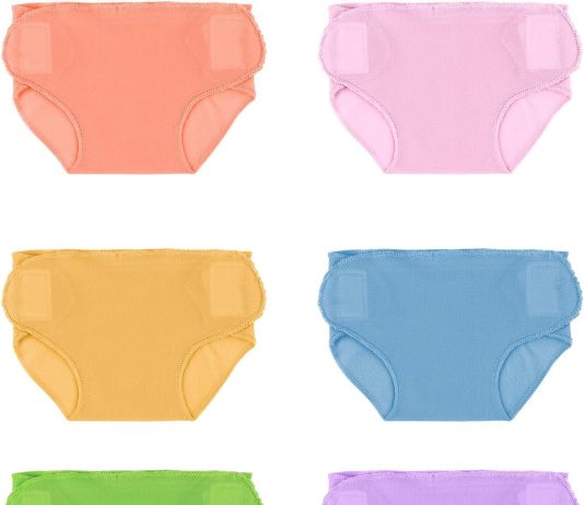 BABESIDE 6 Pcs Reborn Baby Doll Diapers Reusable Washable for 17-24 Inch Dolls, 6 Colors Reborn Dolls Diapers Underwear Washable for Realistic Baby Doll Accessories review BABESIDE Pcs Reborn Baby Doll Diapers Reusable Washable for 17-24 Inch Dolls, Colors Reborn Dolls Diapers Underwear